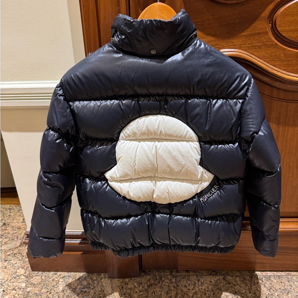 Kids Black Puffer Jacket - Moncler size 12